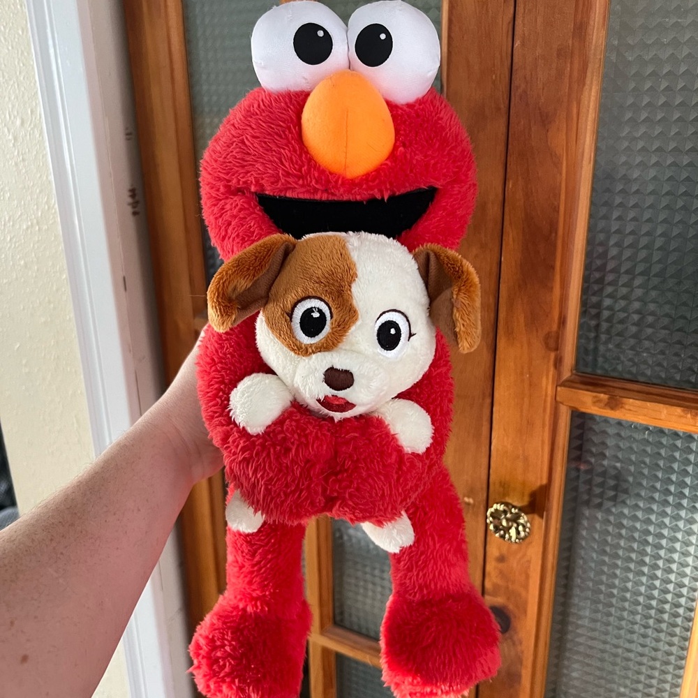 Elmo & Tango furry friends forever dance & play stuffed toy